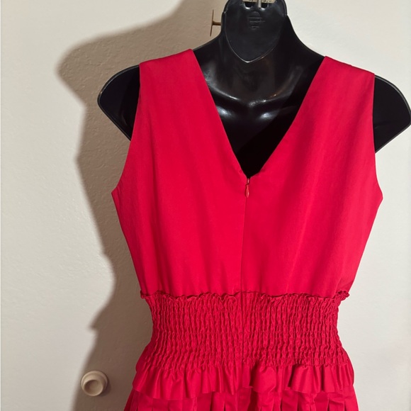ANTONIO MELANI Red Midi Dress - Picture 8 of 13
